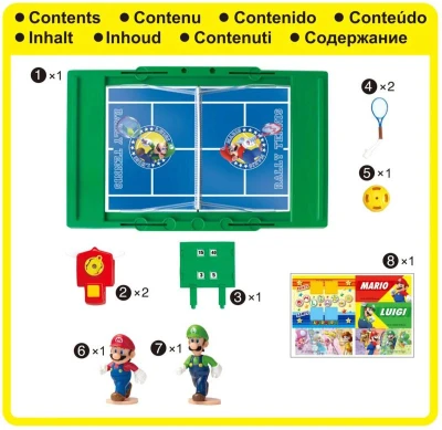 HRA Tenis stolní Super Mario (společenská hra)