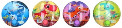 Hra vodní dinosaurus s míčky 4 druhy plast