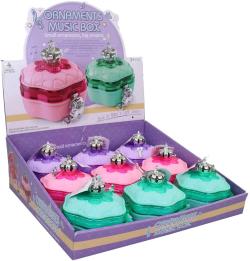 Hrací skříňka s melodií na zámek na baterie plast 3 barvy Zvuk