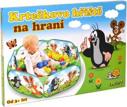 Hřiště dětský baby koutek Krtek (Krteček) skládací s ohrádkou pro miminko