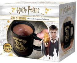 Hrnek kouzelný míchací Harry Potter 315 ml černý Hogwarts na baterie