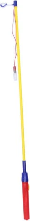 Hůlka barevná držák na lampion na baterie 60cm plast Světlo Hůlka barevná držák na lampion na baterie 60cm plast Světlo