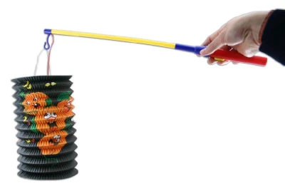 Hůlka (držák) na lampióny plast na baterie, se světlem