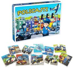 Hydrodata Hra Policajti 3 logické hry 3v1 (společenská hra)