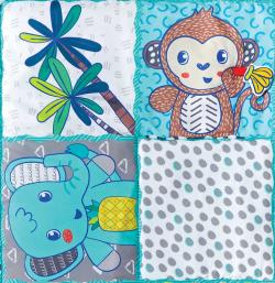 Infantino Baby deka hrací MAXI senzorická 122x122cm pro miminko