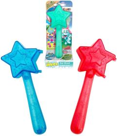 INKEE Kouzelná hůlka Hvězda na šumivé kapky do vody do koupele 3 barvy