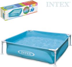 Intex Baby bazén dětský čtvercový s rámem 122x30cm nadzemní samonosný 57173