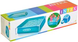 Intex Baby bazén dětský čtvercový s rámem 122x30cm nadzemní samonosný 57173