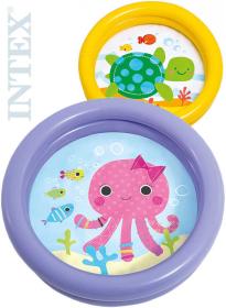 Intex Baby bazének nafukovací 61x15cm brouzdaliště se zvířátkem 2 druhy 59409 Intex Baby bazének nafukovací 61x15cm brouzdaliště se zvířátkem 2 druhy 59409
