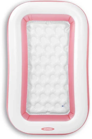 Intex Bazén baby obdélníkový nafukovací 166x100cm růžový 58423