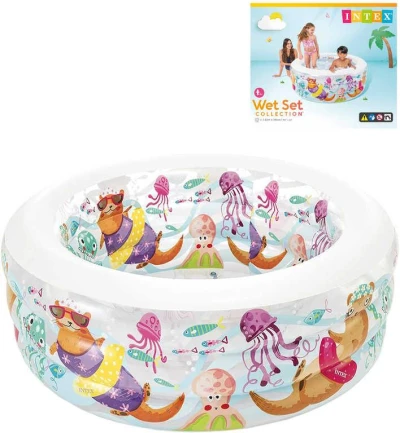 Intex Bazén dětský kulatý nafukovací 152x56cm Vydry 58480 Intex Bazén dětský kulatý nafukovací 152x56cm Vydry 58480
