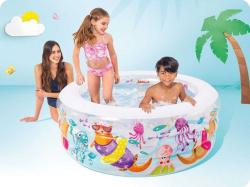 Intex Bazén dětský kulatý nafukovací 152x56cm Vydry 58480
