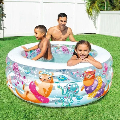 Intex Bazén dětský kulatý nafukovací 152x56cm Vydry 58480
