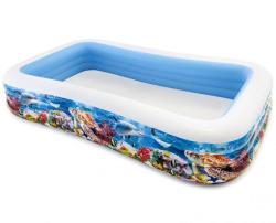Intex 58485 Bazén FAMILY nafukovací OBDELNÍK POTISK 305x183x56 cm