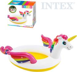 Intex Bazén nafukovací jednorožec 272x193x104cm dětské brouzdaliště 57441