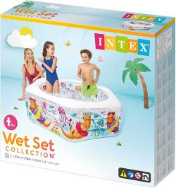 Intex Bazén nafukovací Vydry 191x178x61cm transparentní 56493