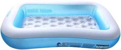 Intex Bazén obdélníkový nafukovací 166x100x28cm modro-bílý 57403
