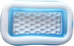 Intex Bazén obdélníkový nafukovací 166x100x28cm modro-bílý 57403