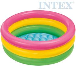 Intex Bazének dětský nafukovací tříbarevný 61x22cm kulatý 57107 Intex Bazének dětský nafukovací tříbarevný 61x22cm kulatý 57107
