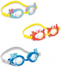 Intex Brýle plavecké dětské zvířátka do vody 3 druhy 55610