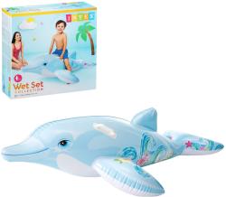 Intex Delfín nafukovací dětské plavidlo 175x66cm s úchyty do vody 58535