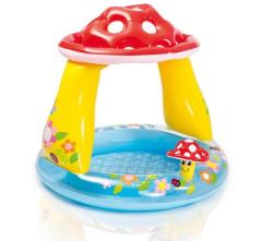 Intex Detský bazénik 57114 muchotrávka 85 x 85 x 89 cm