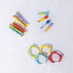 Intex Hra Torpédo barevné set 4ks střela na potápění do vody 55508