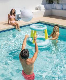 Intex Koš basketbalový nafukovací set s míčem do vody 56500