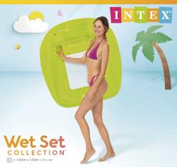Intex Křeslo nafukovací Lounges 104x102cm sedačka do vody 3 barvy 56802