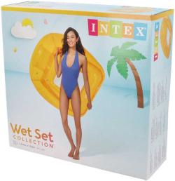 Intex Křeslo nafukovací Lounges 104x102cm sedačka do vody 3 barvy 56802
