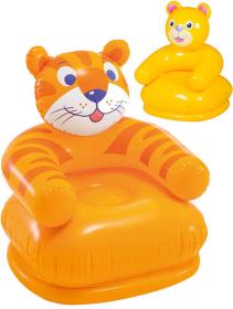 Intex Křeslo nafukovací sedačka ZVÍŘÁTKO 65x64x74cm 2 druhy 68556