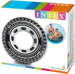 Intex Kruh dětský nafukovací 114cm pneumatika plavací kolo s úchyty do vody 56268