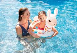 Intex Kruh dětský nafukovací 66x56cm s hlavičkou zvířátka 3 druhy 58221