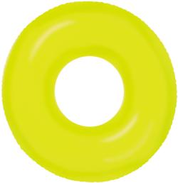 Intex Kruh neon plavací 91cm nafukovací kolo do vody 3 barvy 59262