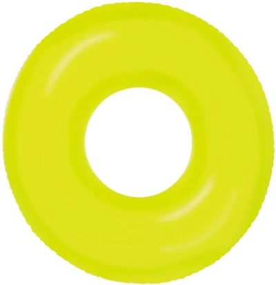 Intex Kruh neon plavací 91cm nafukovací kolo do vody 3 barvy 59262
