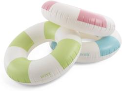 Intex Kruh plavací pruhovaný nafukovací dětské kolo do vody 3 barvy 59271
