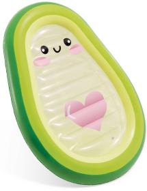 Intex Lehátko Avokádo nafukovací matrace průhledná do vody 58739