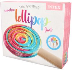 Intex Lehátko nafukovací lízátko duhové 198x127cm matrace na vodu 58754