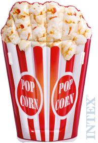 Intex Lehátko nafukovací Popcorn 178x124cm matrace na vodu s úchyty 58779