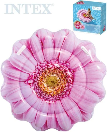 Intex Lehátko nafukovací Sedmikráska 142cm matrace s úchyty na vodu 58787 Intex Lehátko nafukovací Sedmikráska 142cm matrace s úchyty na vodu 58787