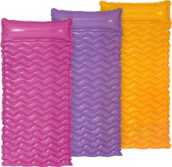 Intex Lehátko nafukovací vlnky 229x86cm matrace do vody 3 barvy 58807