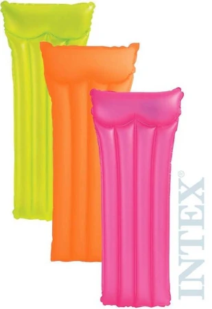 Intex Lehátko neonové nafukovací 183x76cm matrace do vody 3 barvy 59717 Intex Lehátko neonové nafukovací 183x76cm matrace do vody 3 barvy 59717