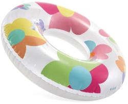 Intex Nafukovací kruh průhledný + potisk 81cm plavací kolo do vody 59259