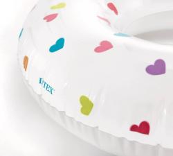 Intex Nafukovací kruh průhledný + potisk 81cm plavací kolo do vody 59259