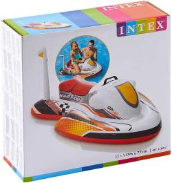 Intex Nafukovací vozítko 117x77cm skútr dětské plavidlo do vody 57520