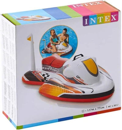 Intex Nafukovací vozítko 117x77cm skútr dětské plavidlo do vody 57520
