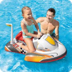 Intex Nafukovací vozítko 117x77cm skútr dětské plavidlo do vody 57520