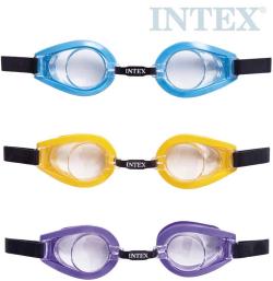 Intex Plavecké brýle dětské 3-10 let na plavání do vody 3 barvy 55602