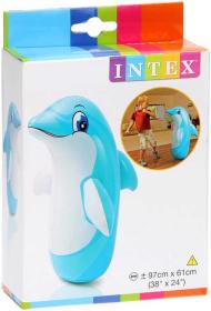 Intex Pytel nafukovací zvířátko boxovací 91x61cm s vodní záteží 3 druhy 44669