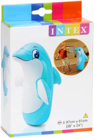 Intex Pytel nafukovací zvířátko boxovací 91x61cm s vodní záteží 3 druhy 44669